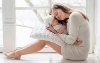 Woman who now knows if the embryos live quiet or active life