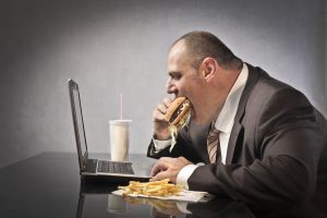 Eating chubby man and ros test