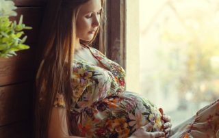 Woman Thinking if Endomestriosis can affect her fertility